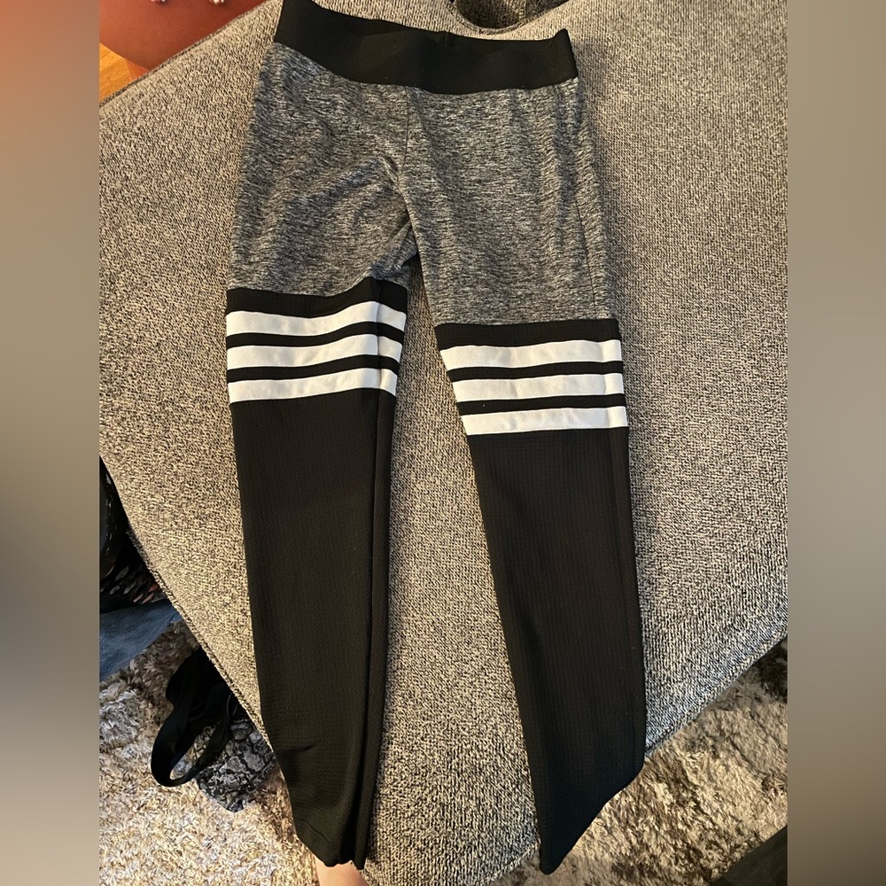 Bombshell Sportswear Black and Gray Leggings